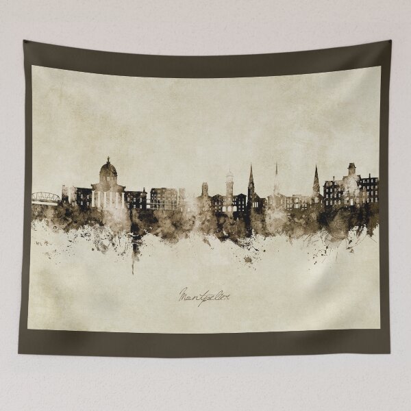 Artikelvorschau, Skyline von Montpelier, Vermont entworfen und verkauft von ArtPrints.