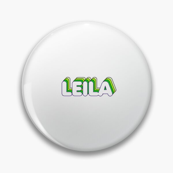 Item preview, Green Layers Leila Name Label designed and sold by NormadWorld.