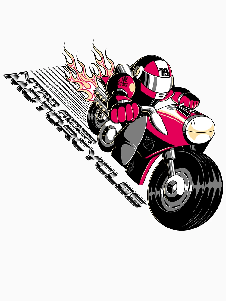 Thumbnail 6 of 6, Pullover Hoodie, Nitro Rider Motorcycles designed and sold by JavaWolfDesign.