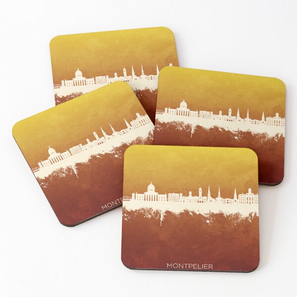 Item preview, Montpelier Vermont Skyline designed and sold by ArtPrints.
