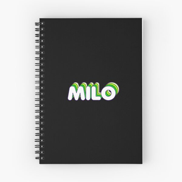 Item preview, Green Layers Milo Name Label (Black) designed and sold by NormadWorld.