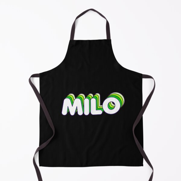 Item preview, Green Layers Milo Name Label (Black) designed and sold by NormadWorld.