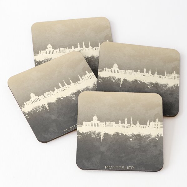 Item preview, Montpelier Vermont Skyline designed and sold by ArtPrints.