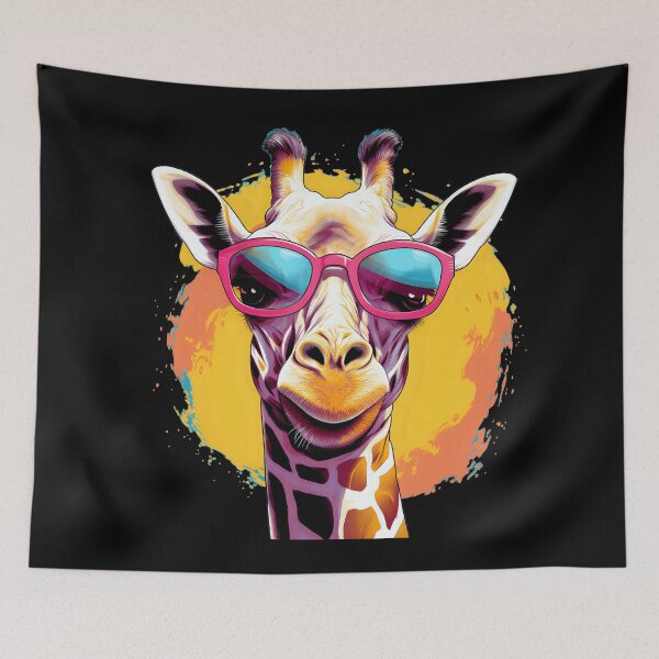 Item preview, Cool giraffe, giraffe with sunglasses designed and sold by DerSenat.