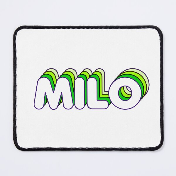 Artikelvorschau, Grüne Schichten Milo-Namensschild entworfen und verkauft von NormadWorld.