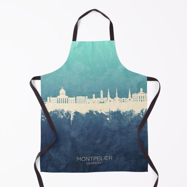 Item preview, Montpelier Vermont Skyline designed and sold by ArtPrints.