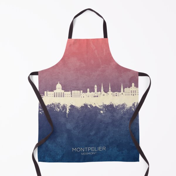 Item preview, Montpelier Vermont Skyline designed and sold by ArtPrints.