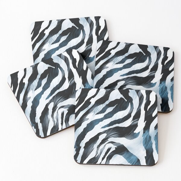 Item preview, Watercolor Zebra Skin pattern designed and sold by Sp3ctrumOfColor.