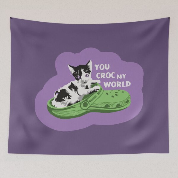 Item preview, You croc my world designed and sold by Captain Chromatic.