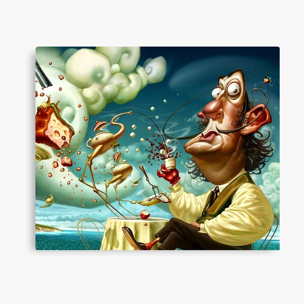 Item preview, Salvador dali original paintings surrealism designed and sold by Amy-Hamilton.