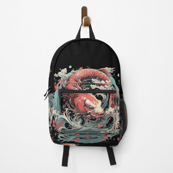 Item preview, Red koi carp fish  designed and sold by Hisirdoux.