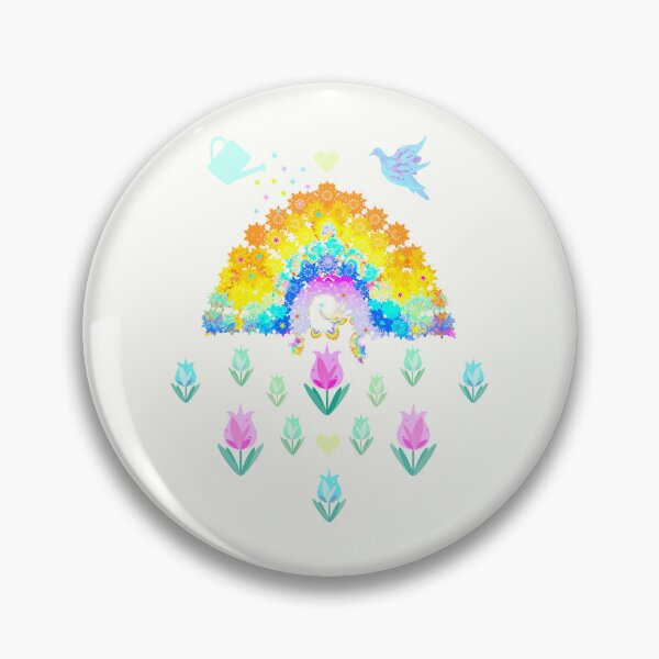 Item preview, Rainbow Garden designed and sold by nocturne-design.