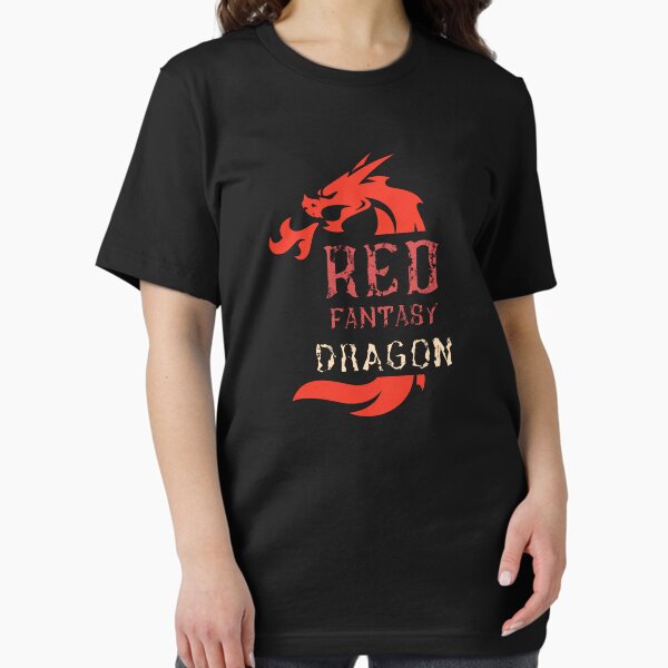 RED DRAGON 六本木 Tシャツ Red Dragon T-shirt | Both Side Digital Print | Dark Dragon