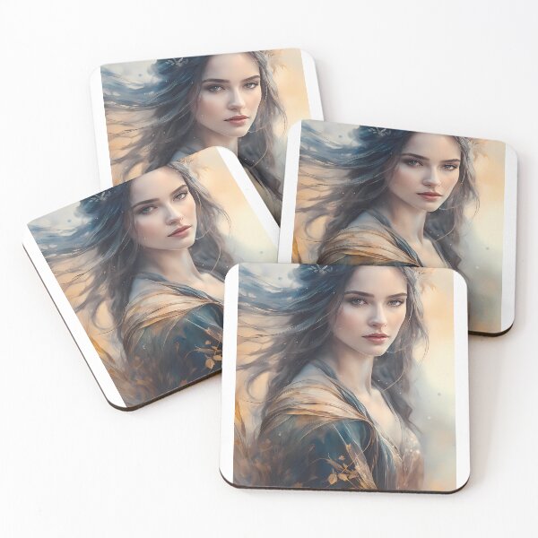 Item preview, Visual Virtuosity: Exploring Feminine Beauty Through Innovative Digital Art designed and sold by Artedig.