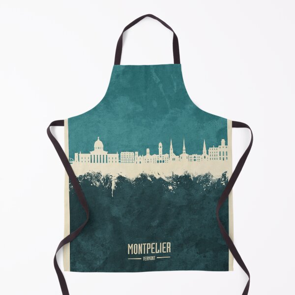 Item preview, Montpelier Vermont Skyline designed and sold by ArtPrints.