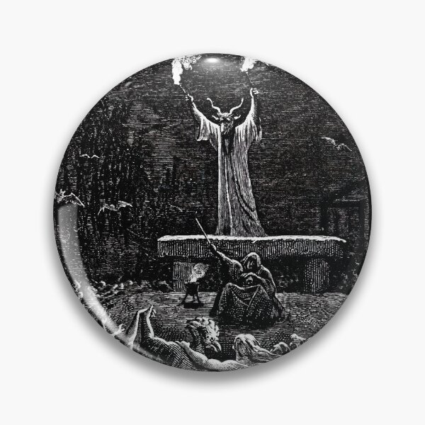 Item preview, Sabbath by Gustave Dore. Gustave Dore Print. Macabre Art Print. designed and sold by el-padre.