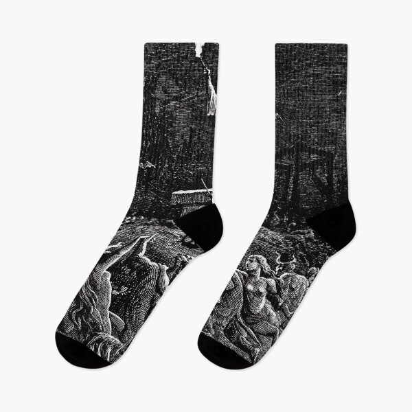 Item preview, Sabbath by Gustave Dore. Gustave Dore Print. Macabre Art Print. designed and sold by el-padre.