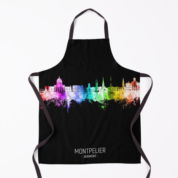 Item preview, Montpelier Vermont Skyline designed and sold by ArtPrints.
