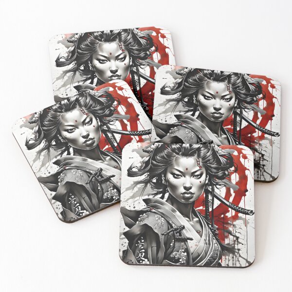 Item preview, Female Samurai Warrior designed and sold by illuyas.