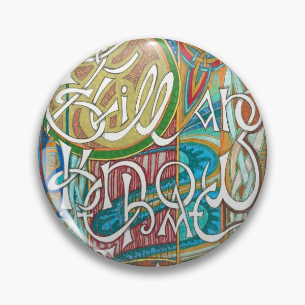 Item preview, Be Still and Know designed and sold by Lindisfarne Scriptorium.