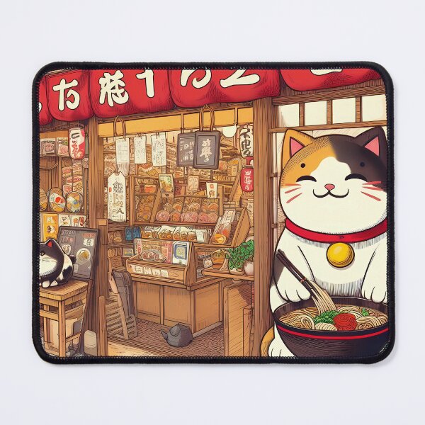 Item preview, Manekineko at Ramen Shop designed and sold by ofanaim.