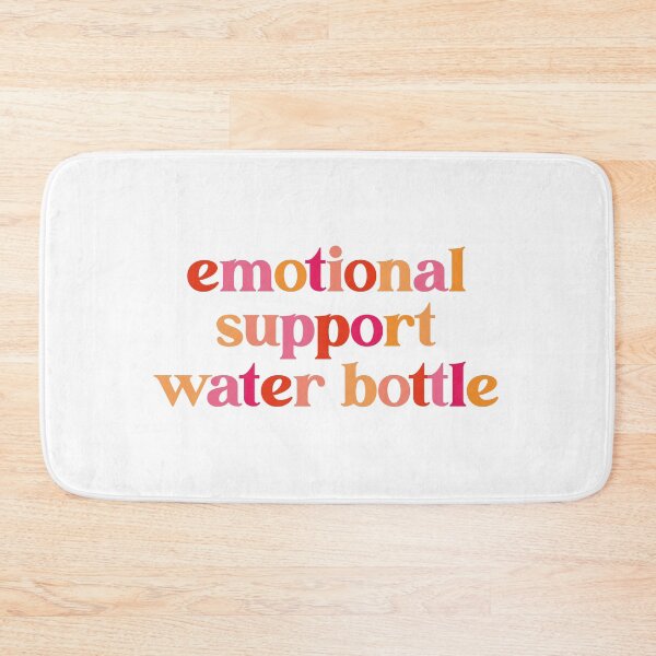 Item preview, Emotional Support Waterbottle Laptop Sticker Water Bottle Vinyl Waterproof Hydroflask Decal This Is  My Emotional Support Funny Water Bottle Sticker designed and sold by SouQ-Art.