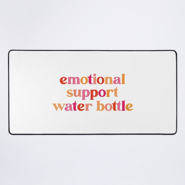 Item preview, Emotional Support Waterbottle Laptop Sticker Water Bottle Vinyl Waterproof Hydroflask Decal This Is  My Emotional Support Funny Water Bottle Sticker designed and sold by SouQ-Art.