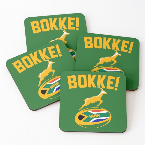 Item preview, Bokke! South Africa Flag Springbok Rugby Ball designed and sold by HalfCat.