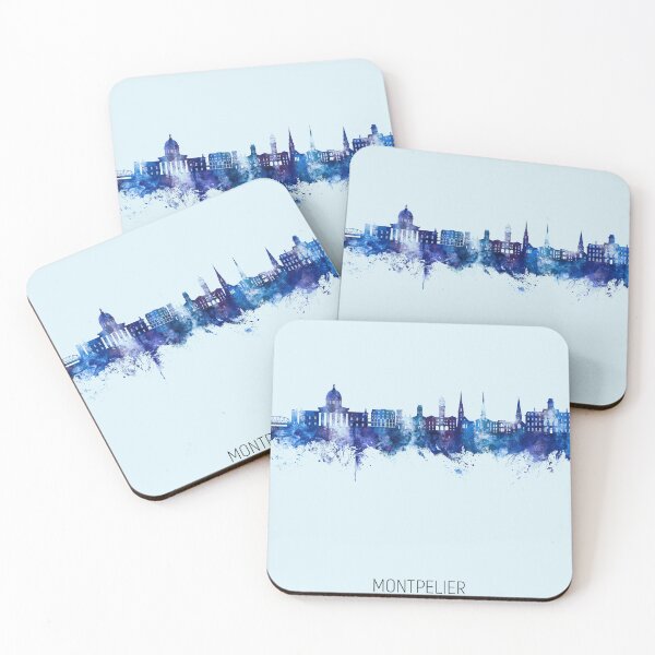 Item preview, Montpelier Vermont Skyline designed and sold by ArtPrints.