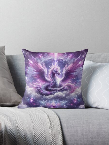 Item preview, Flame Violet Dragon : crystalline healing vibes designed and sold by Eclesiah.