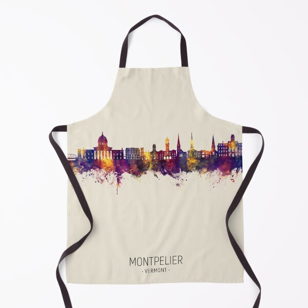 Item preview, Montpelier Vermont Skyline designed and sold by ArtPrints.
