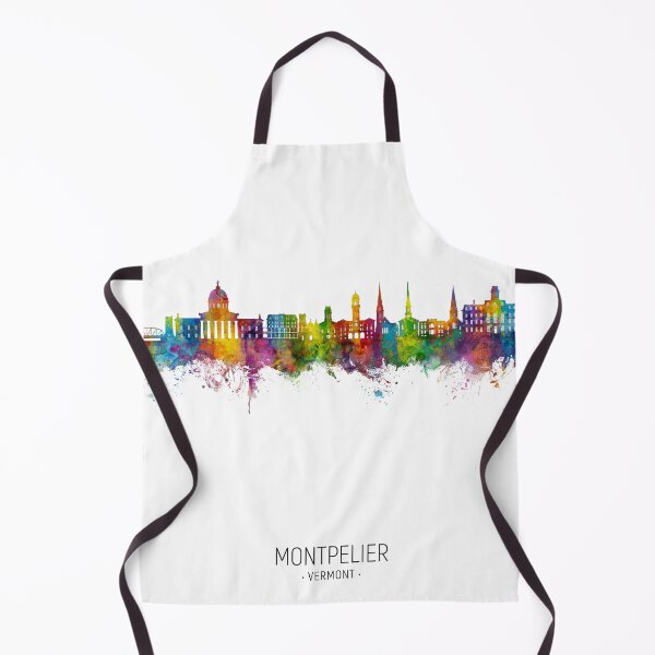 Item preview, Montpelier Vermont Skyline designed and sold by ArtPrints.