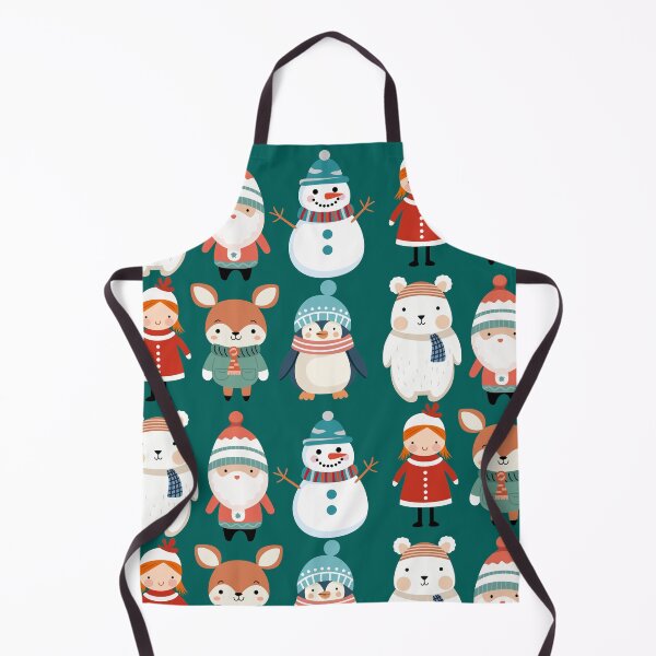 Item preview, Christmas Pattern - Santa Claus, Aimals, Snowman Stickers designed and sold by InkyGenies.