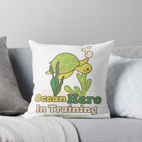 Item preview, Ocean Hero in Training Sea Turtle designed and sold by Eleven13Media.