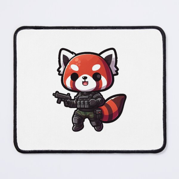 Item preview, Cute Tactical red panda designed and sold by Wxjtecki.