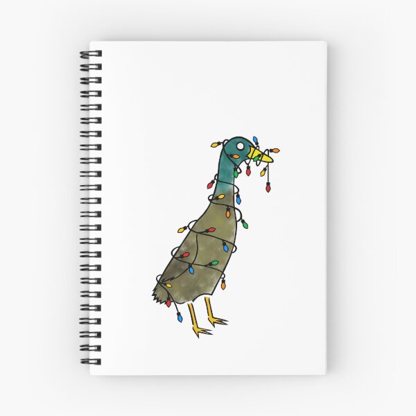 Item preview, Christmas duck designed and sold by GabiDoodles.