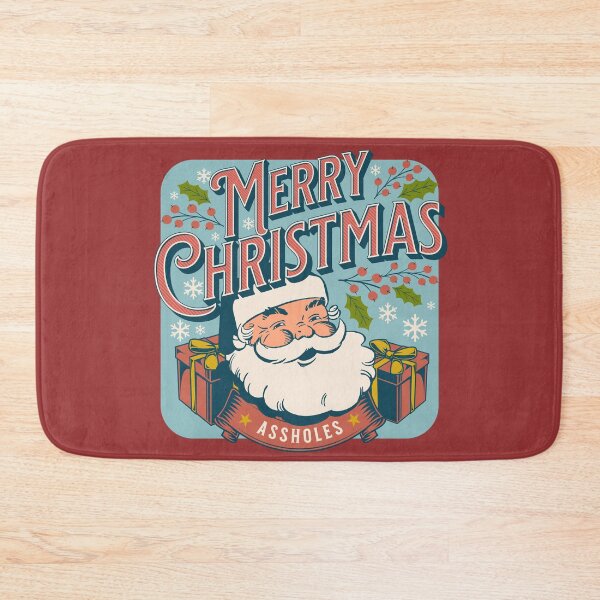 Item preview, Merry Christmas assholes designed and sold by onemoremask.