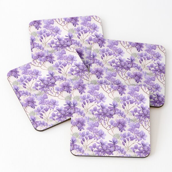 Item preview, Jacaranda Flowers Inspired By My Mothers Flower Paintings  designed and sold by CDC40.
