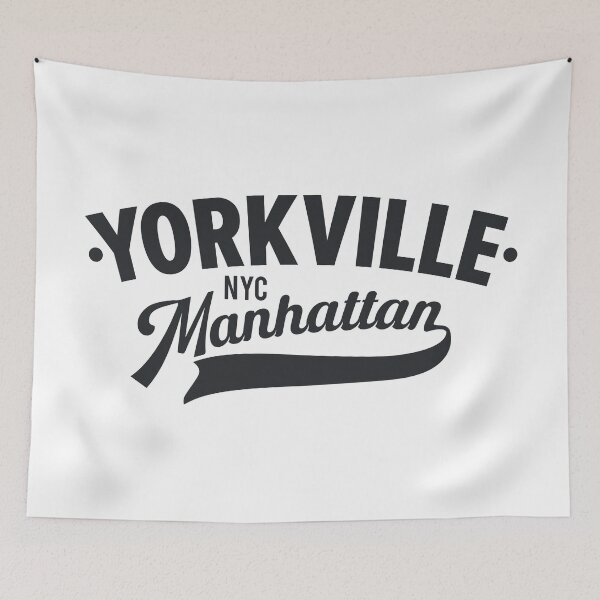 Item preview, Yorkville Minimalist Logo - Manhattan Chic Apparel - New York City designed and sold by Boogosh.