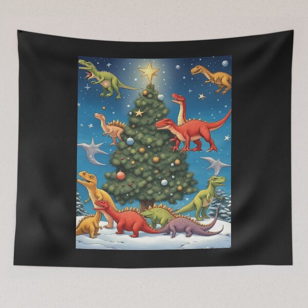 Item preview, Christmas Dinosaur designed and sold by RaF71PrO.