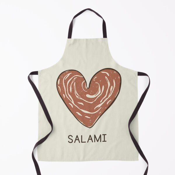 Item preview, Salami Heart Slice designed and sold by FlexYourMind.