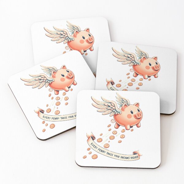 Item preview, Soaring Savings: Dream Higher Piggy Bank designed and sold by JonathanP514.