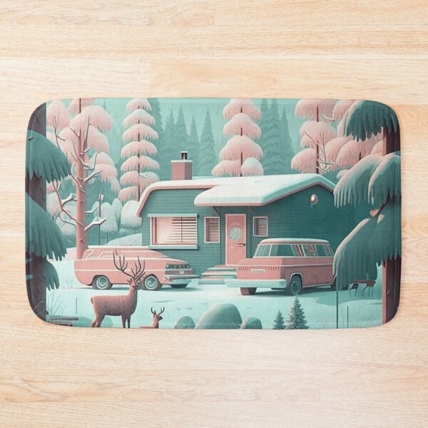 Item preview, Retro 1960s Christmas TV Special Animation Scene designed and sold by PaintbrushPlace.