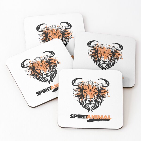 Item preview, Bison. Spirit animal  designed and sold by Tsifra.