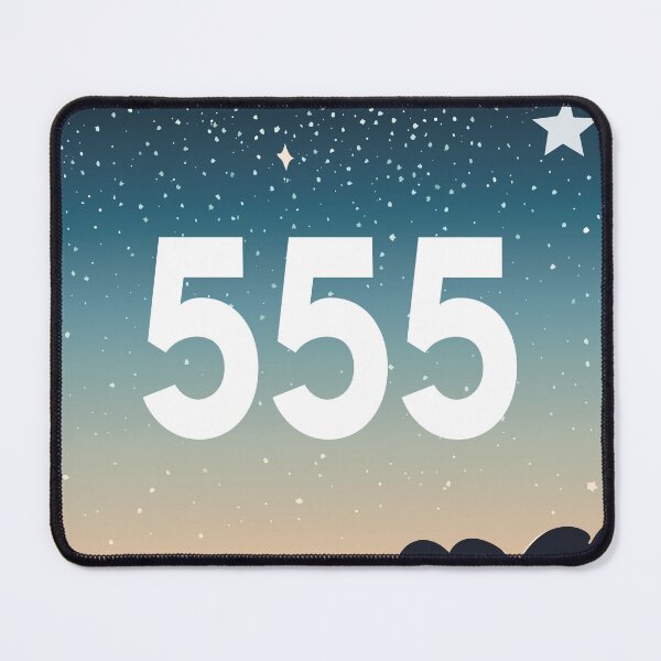 Item preview, Angel number 555 designed and sold by Marina Germain.