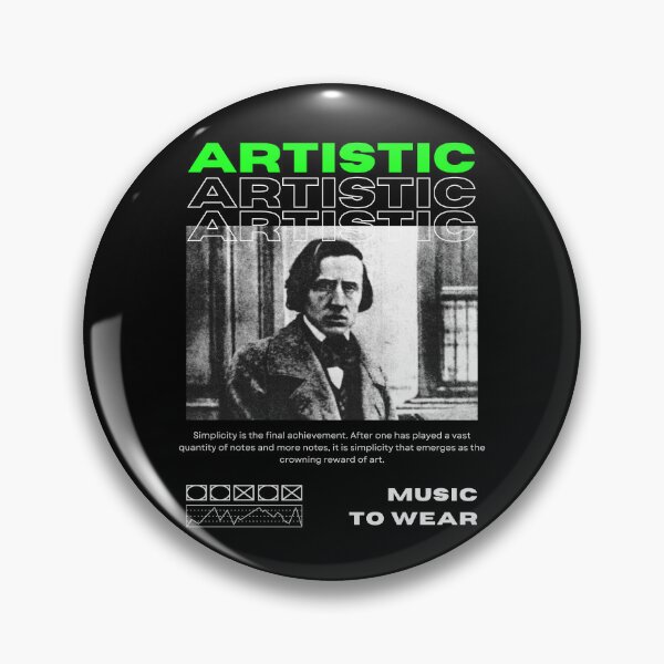 Artikelvorschau, Chopin entworfen und verkauft von MusicThings.