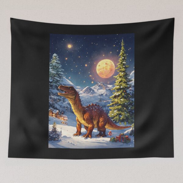 Item preview, Christmas Dinosaur designed and sold by RaF71PrO.