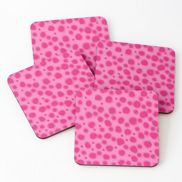 Item preview, mid century modern dalmatian pink spot cute animal pattern designed and sold by DesignYourWaystore.