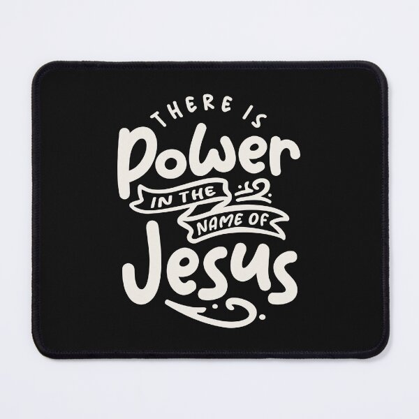 Item preview, Power in Jesus' Name Christian Quote  designed and sold by cidolopez.