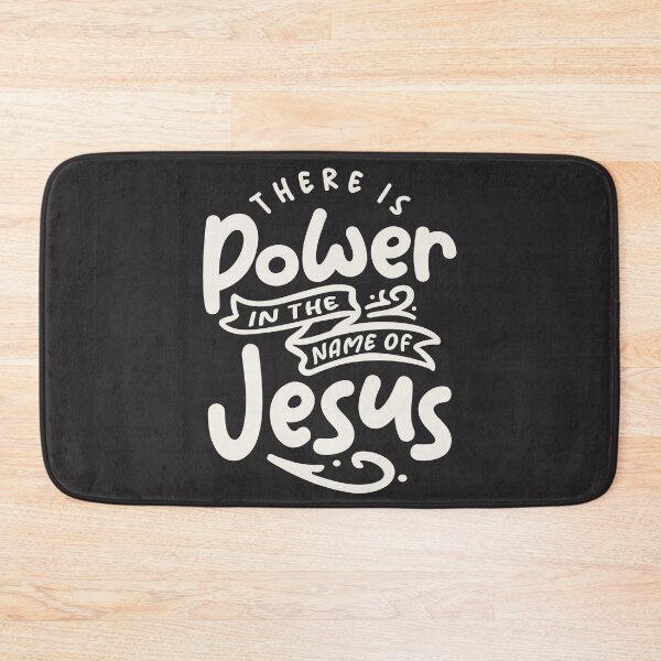 Item preview, Power in Jesus' Name Christian Quote  designed and sold by cidolopez.